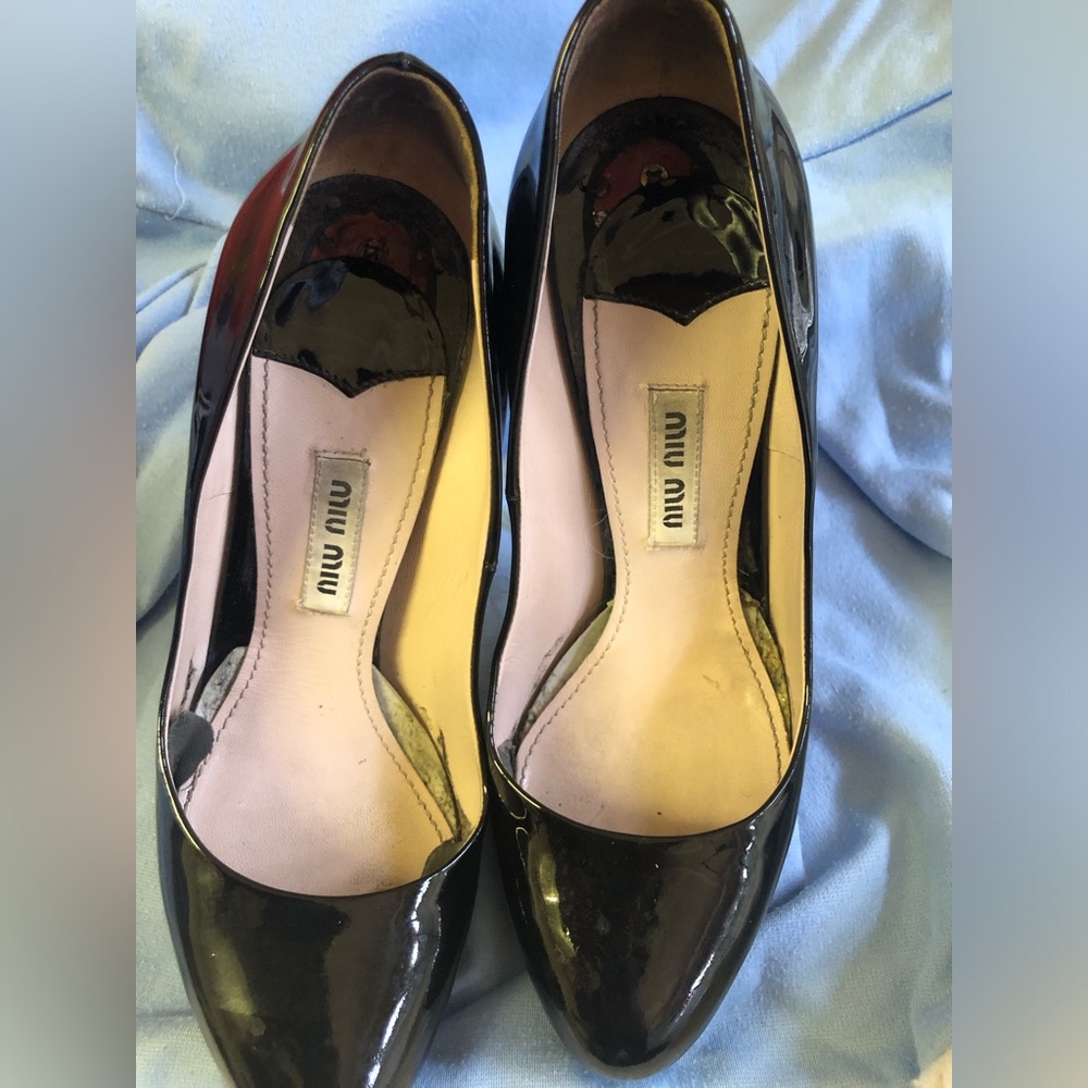 Miu miu high heels, black